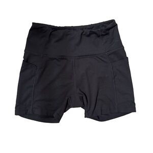 🖤 BALEAF High-Waisted Pocket Biker Workout Athletic Shorts - Size S 🖤